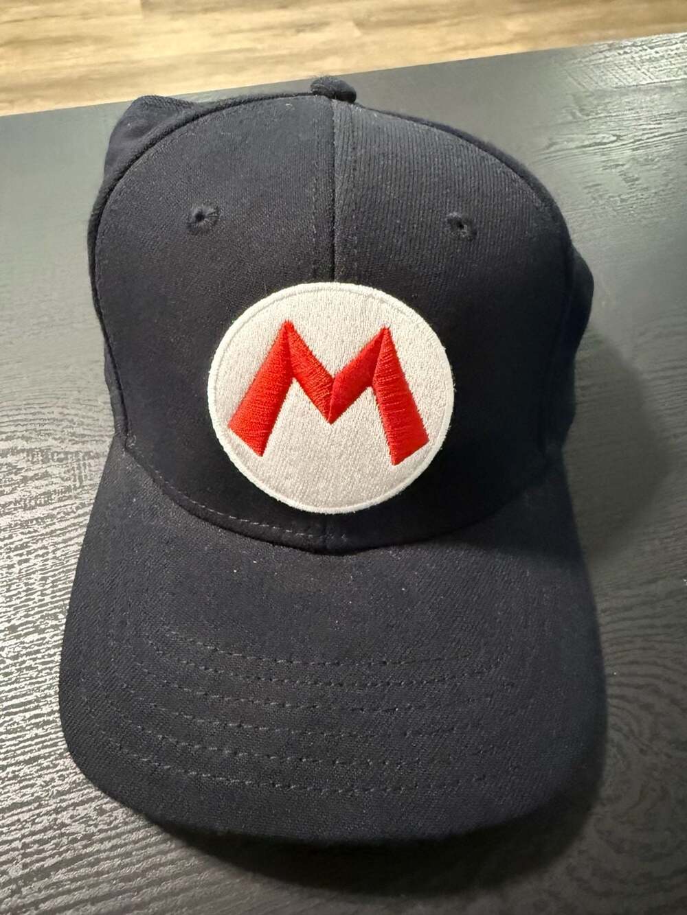 Super Mario Nintendo Snapback Hat  Black One Size